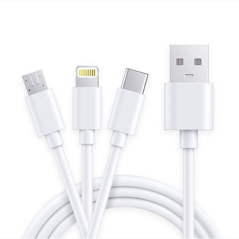 康佳数据线 1米_快充提升【一拖三】 KX008-S