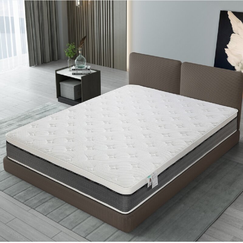 罗曼罗兰23cm乳胶床垫1.5米 150x200cm七区护脊 天然乳胶+静音弹簧 LMLL-LPO01 顺丰发货