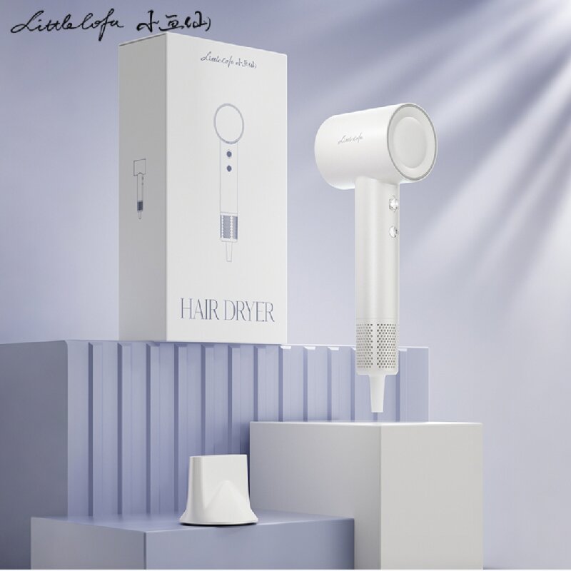 小画仙等离子吹风筒 高效干发黑科技根源护发恒温速干轻巧便携电吹风LDCF-1605(B)  普区包邮