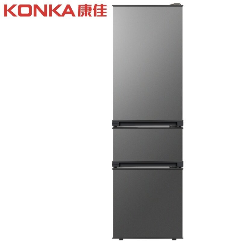 康佳 208L三门冰箱 家用租房小型电冰箱 节能保鲜BCD-208Z3-A 送货上楼【售完下架】