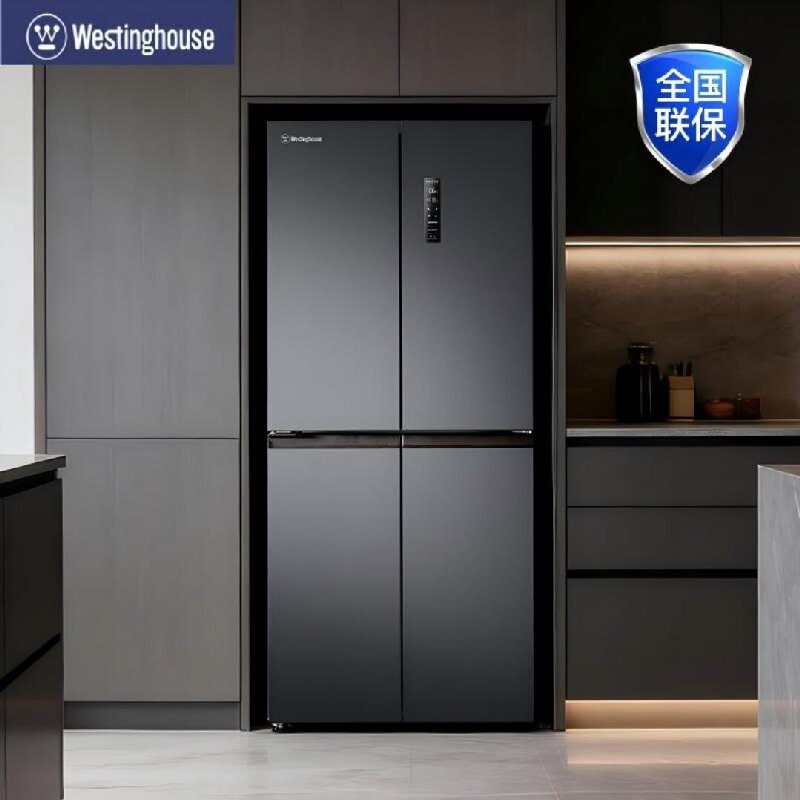 西屋冰箱426升/432升可选 变频风冷十字四门冰箱一级能效BCD-WF426M500冰川灰/WRD432MSG冰川灰【送货上门】